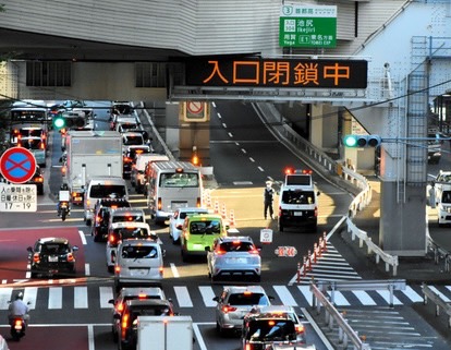 車の渋滞